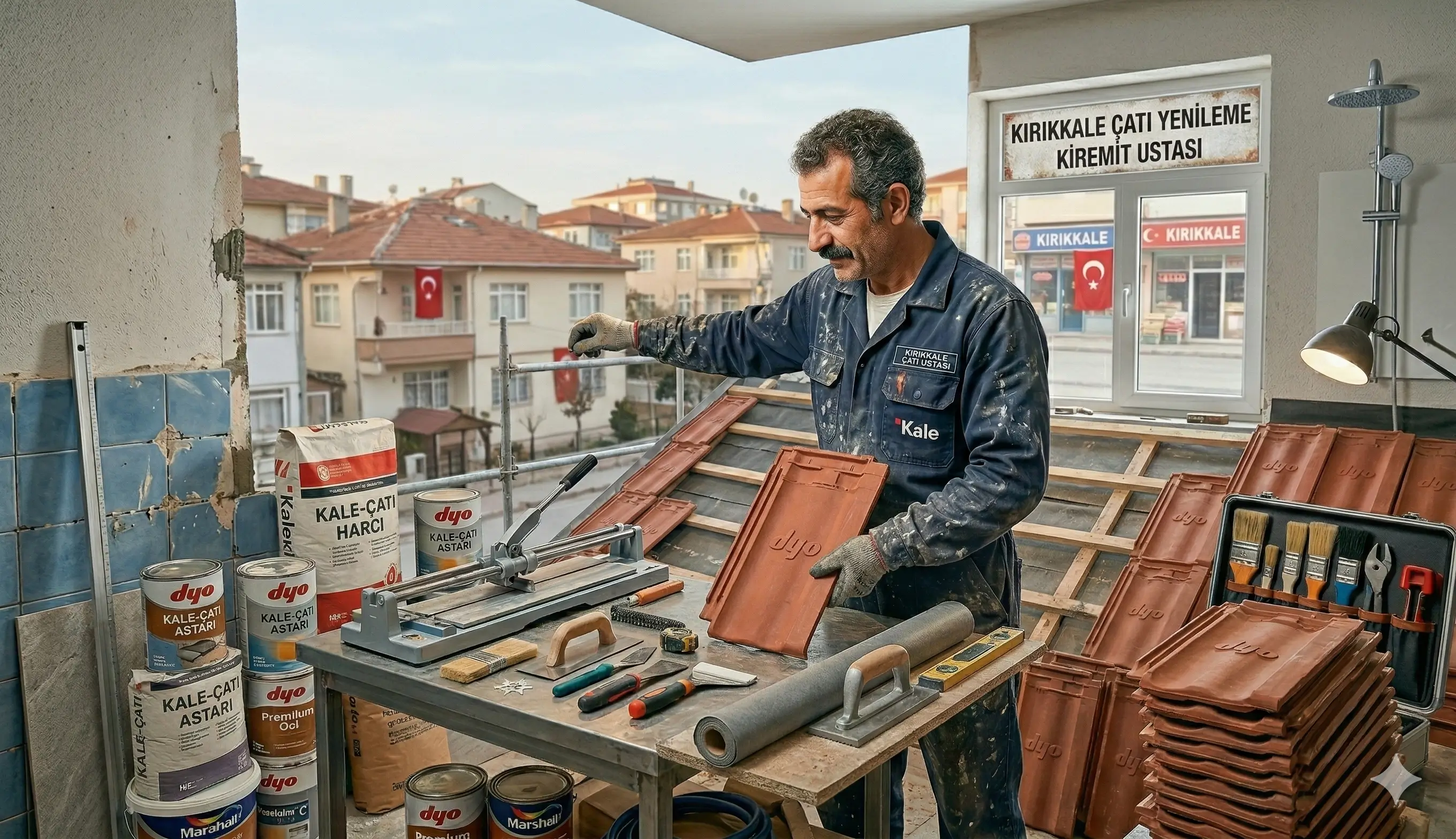 Çatı Ustası hizmeti